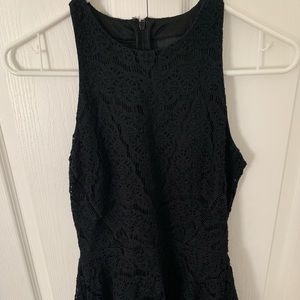 black high low dress from target